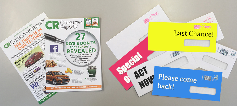 ConsumerReports renewal campaign ideas