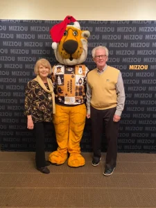Bruce and his wife Pam at Mizzou