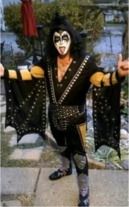 Gary in his KISS costume