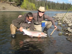 Mick loves saltwater fly fishing.