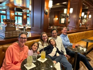 Mick and his family