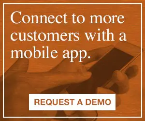 mobile app request a demo